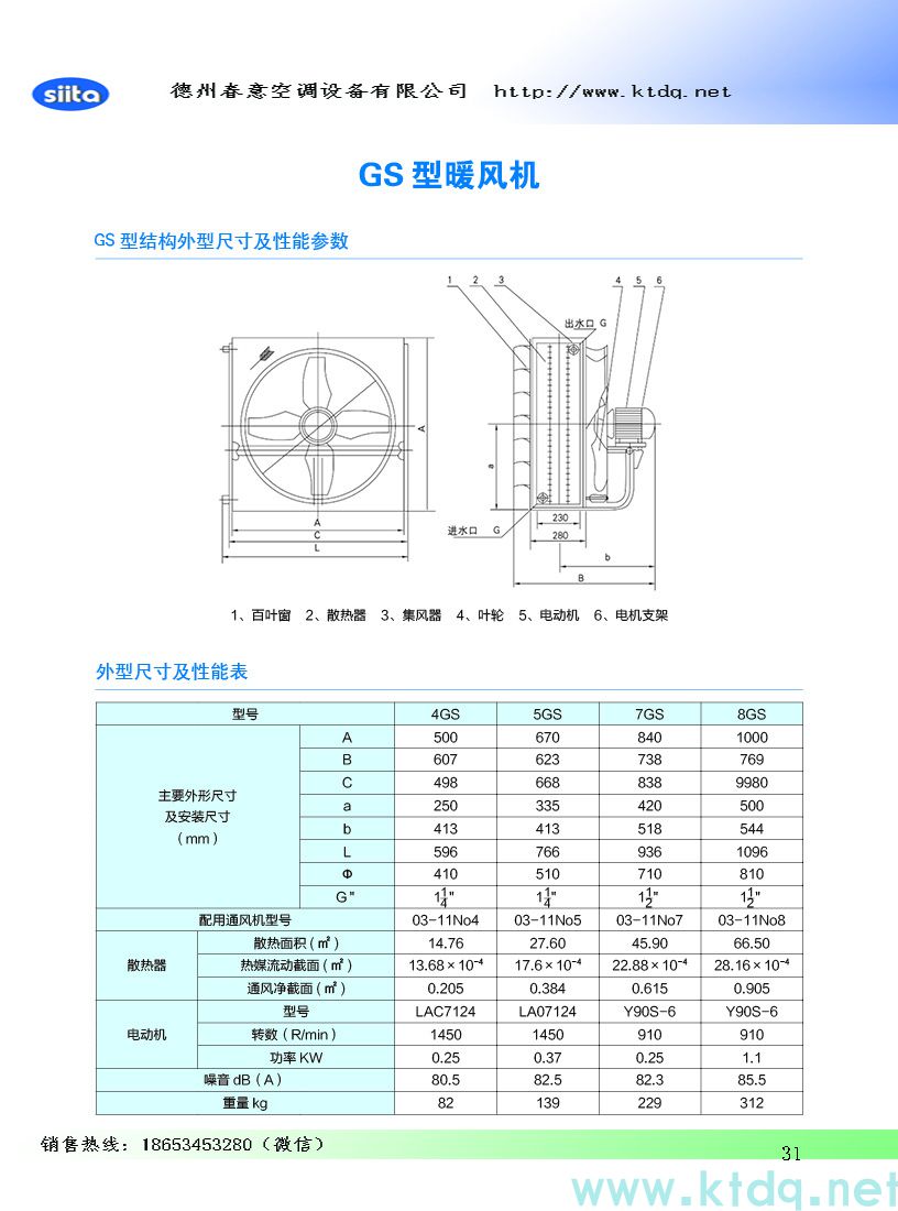风幕机暖风机参数样本(图32)